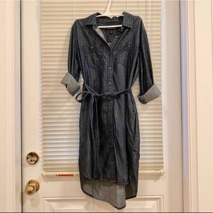 BR Denim Shirt Dress with side pockets!!